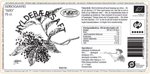 Hyldebær saft - sød - Image 2